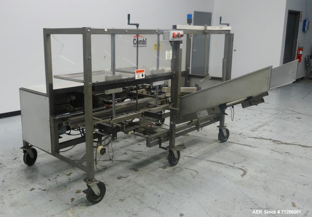 Used Combi Model 2EZ Case Erector Sealer