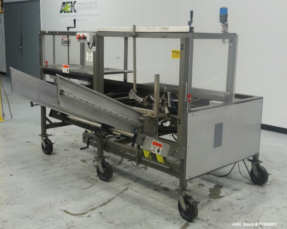 Used Combi Model 2EZ Case Erector Sealer