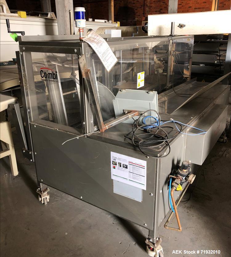 Used Combi Model 2EZ Case Erector Sealer.