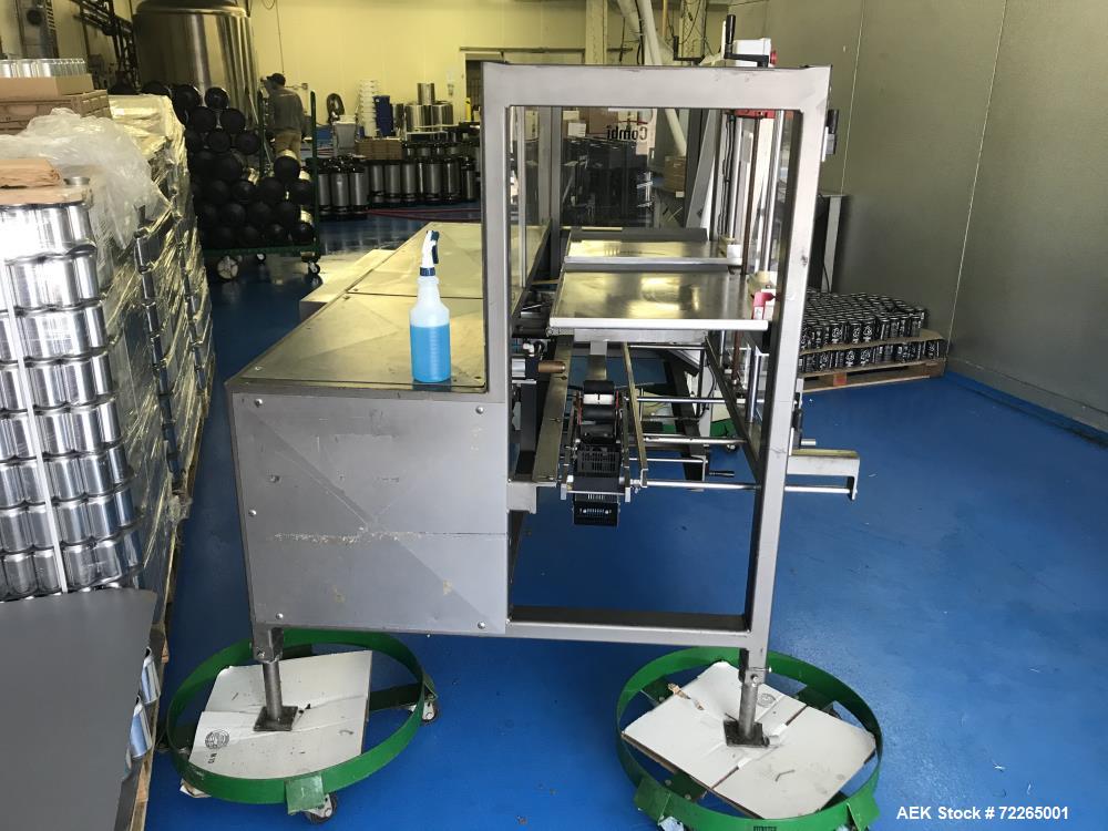 Used Combi Case Erector Sealer, Model 2EZ