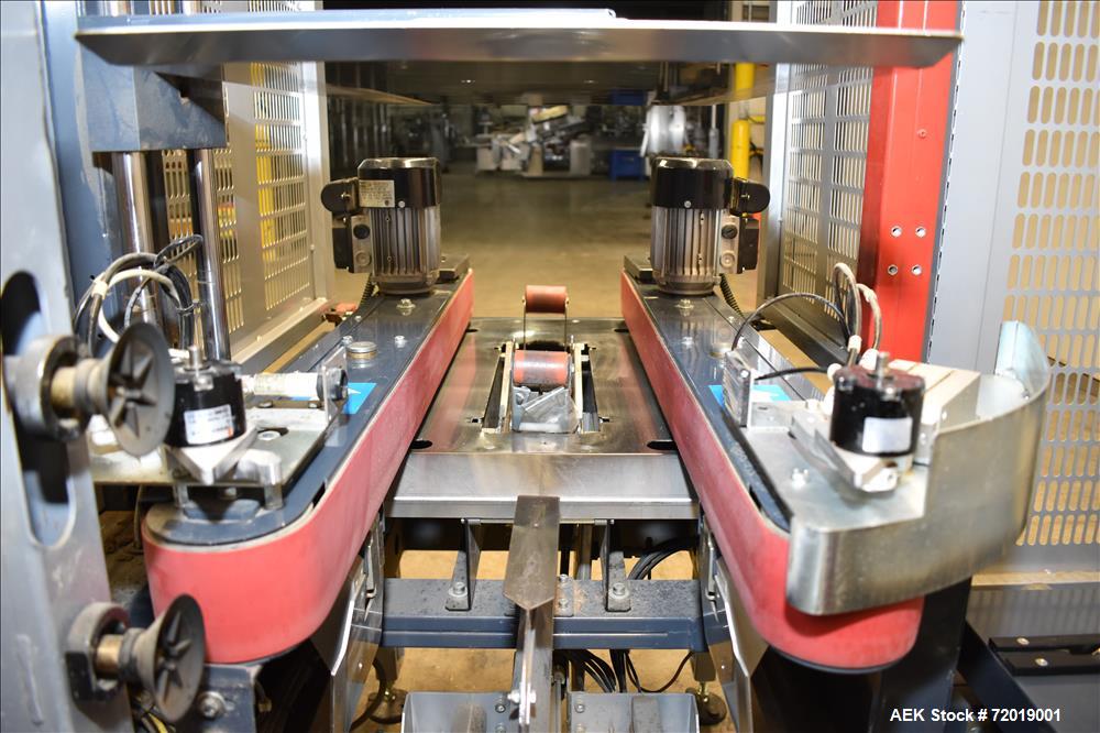 Used Combi Packaging System CE-10 Case Erector with Bottom Case Tape Sealer.