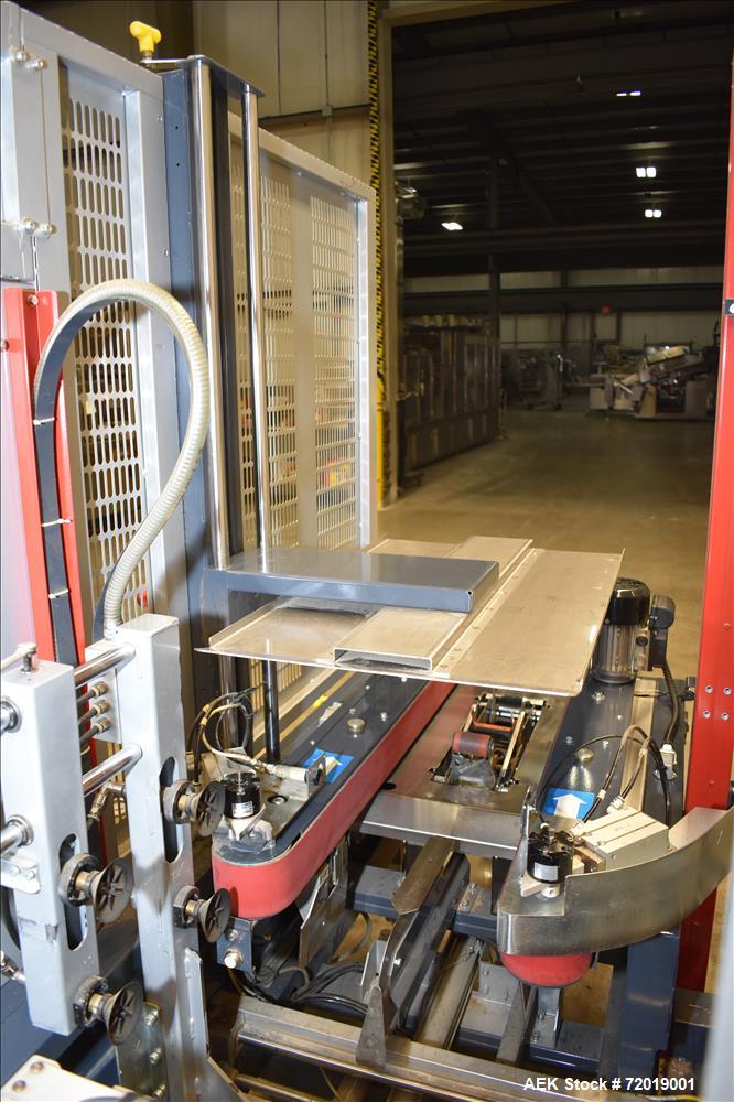 Used Combi Packaging System CE-10 Case Erector with Bottom Case Tape Sealer.