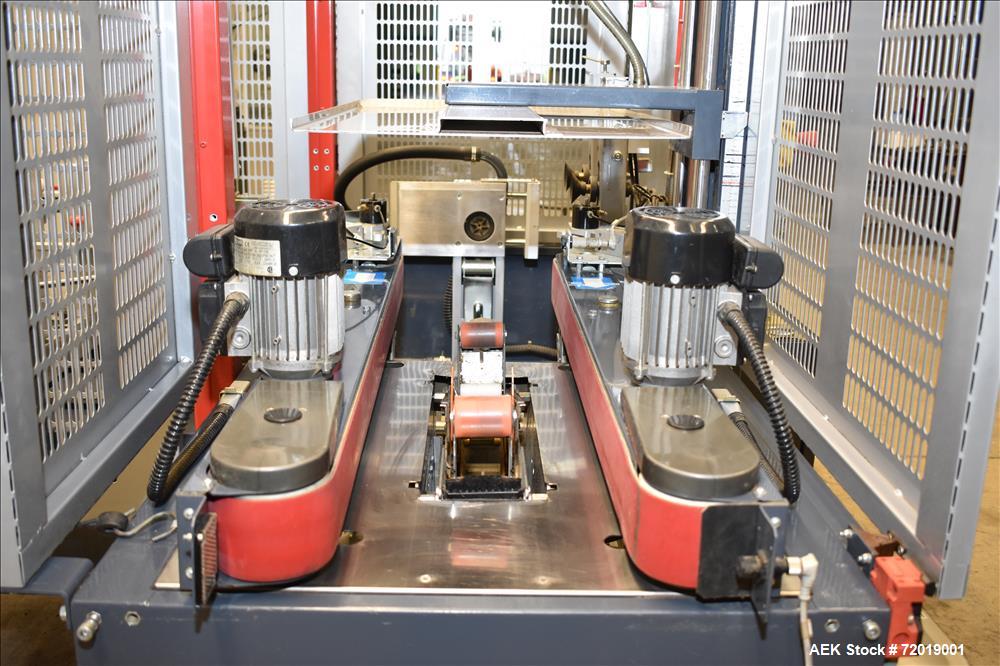 Used Combi Packaging System CE-10 Case Erector with Bottom Case Tape Sealer.