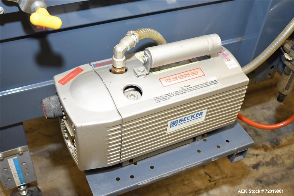 Used Combi Packaging System CE-10 Case Erector with Bottom Case Tape Sealer.