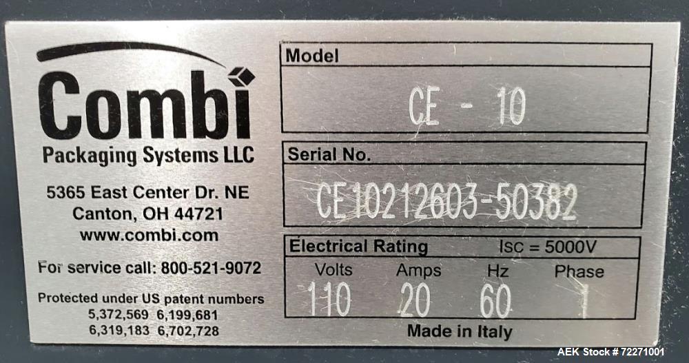 Used Combi Model CE-10 Case Erector