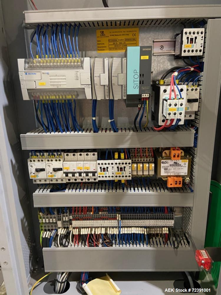 Used Combi Model CE-10 Case Erector. Machine is capable of speeds from 500 to 700 cases per hour (about 12 cases per minute). Has a case size range of 8"-17.5" length x 6"-13.5" width x 5"-17.5" heig...