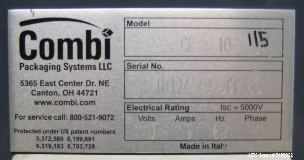 Used Combi Model CE-10 Case Erector.