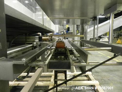 Used Combi Model 2-EZ Plus Case Erector and Bottom Taper. Capable of speeds up to 12 cases per minute. Case size range: length 6" to 24", width 4 1/2" to 16", depth 4 1/2" to 18". Has right angle cas...