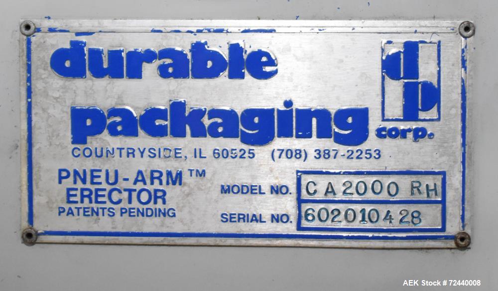 OK International / Durable Packaging Case Erector & Sealer