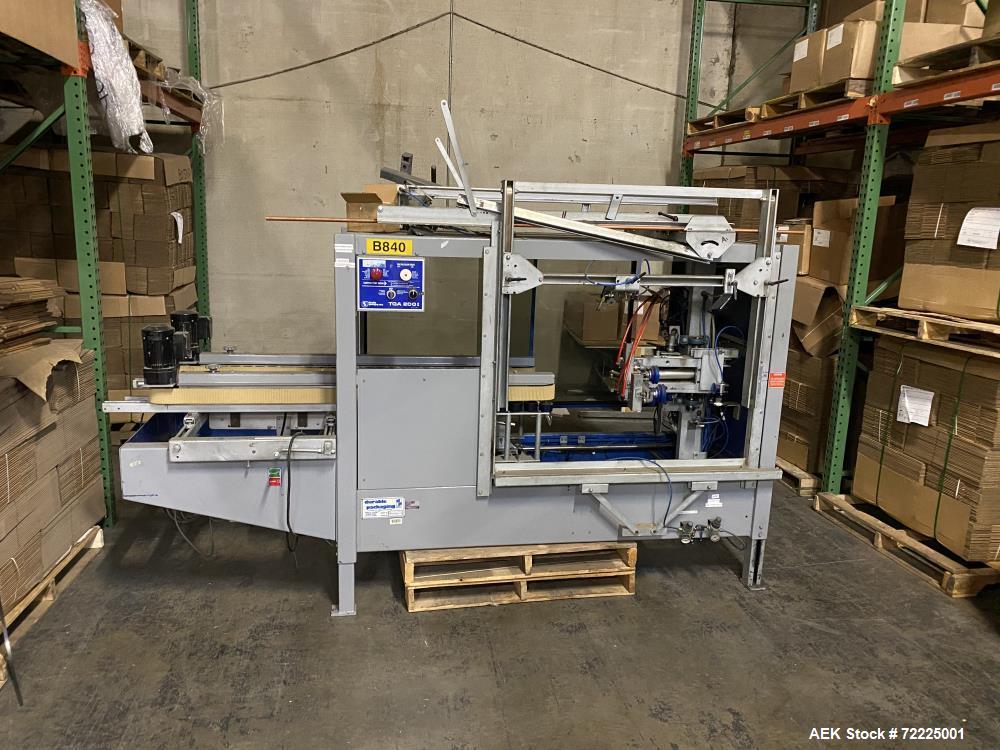 Used Durable Packaging Case Erector. Model TGA30