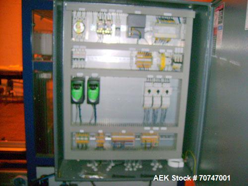 Used Lantech Case Erector, Model C-2000. Throughput speed 10-15 cases per minute. Case size minimum (OD) 7-7/8" long x 5-7/8" wide x 3-7/8" high. Case size maximum (OD) 25-5/8" long x 17-3/4" wide x ...