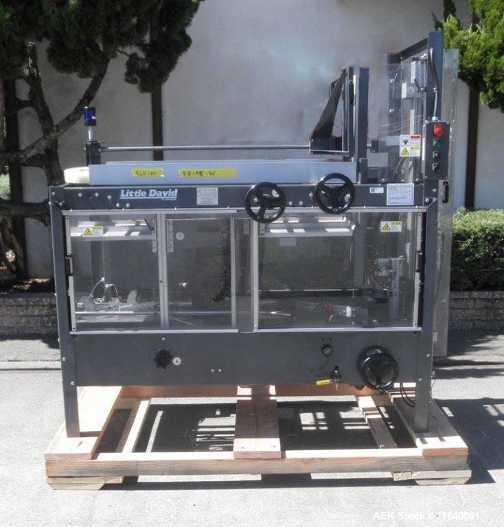 Used Little David (Loveshaw) CF20T Case Erector and Bottom Taper.