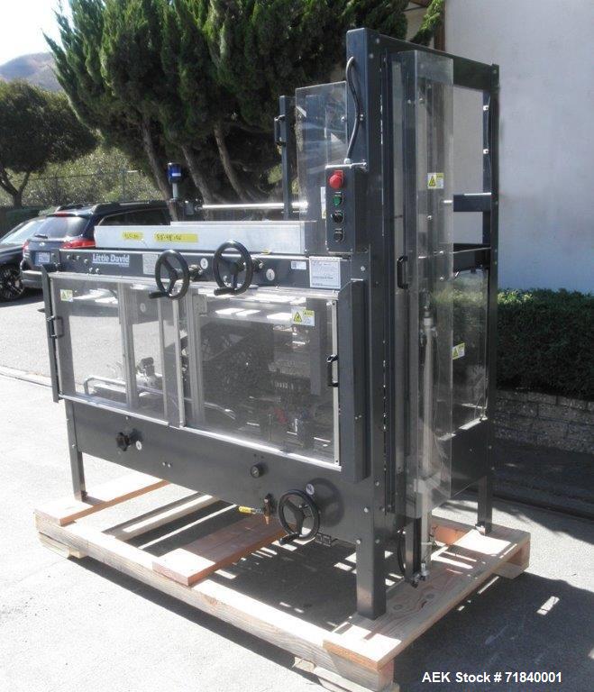 Used Little David (Loveshaw) CF20T Case Erector and Bottom Taper.