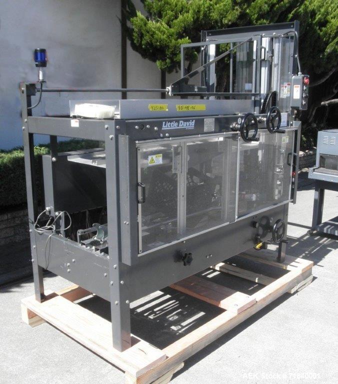 Used Little David (Loveshaw) CF20T Case Erector and Bottom Taper.
