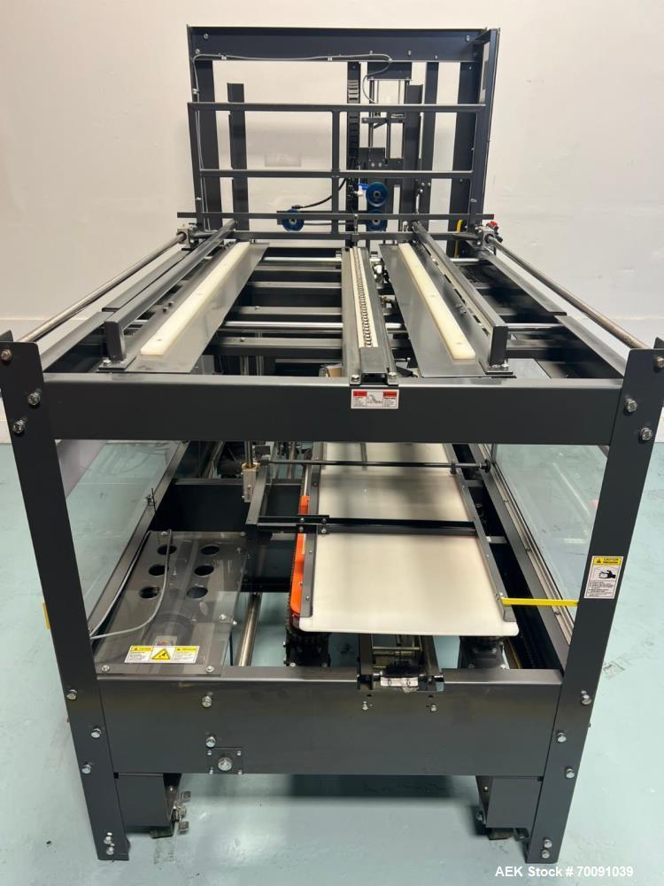 Used Little David CF25T Case Erector & Bottom Sealer – Compact Automatic Carton Forming System up to 15 CPM