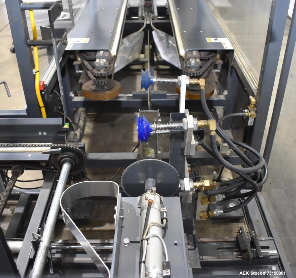 Used Little David CF50T Case Erector & Bottom Sealer – 20 CPM, 3” Tape Head