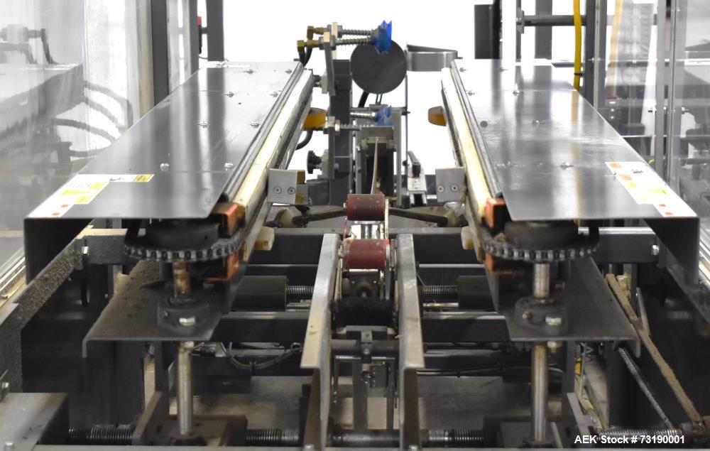 Used Little David CF50T Case Erector & Bottom Sealer – 20 CPM, 3” Tape Head