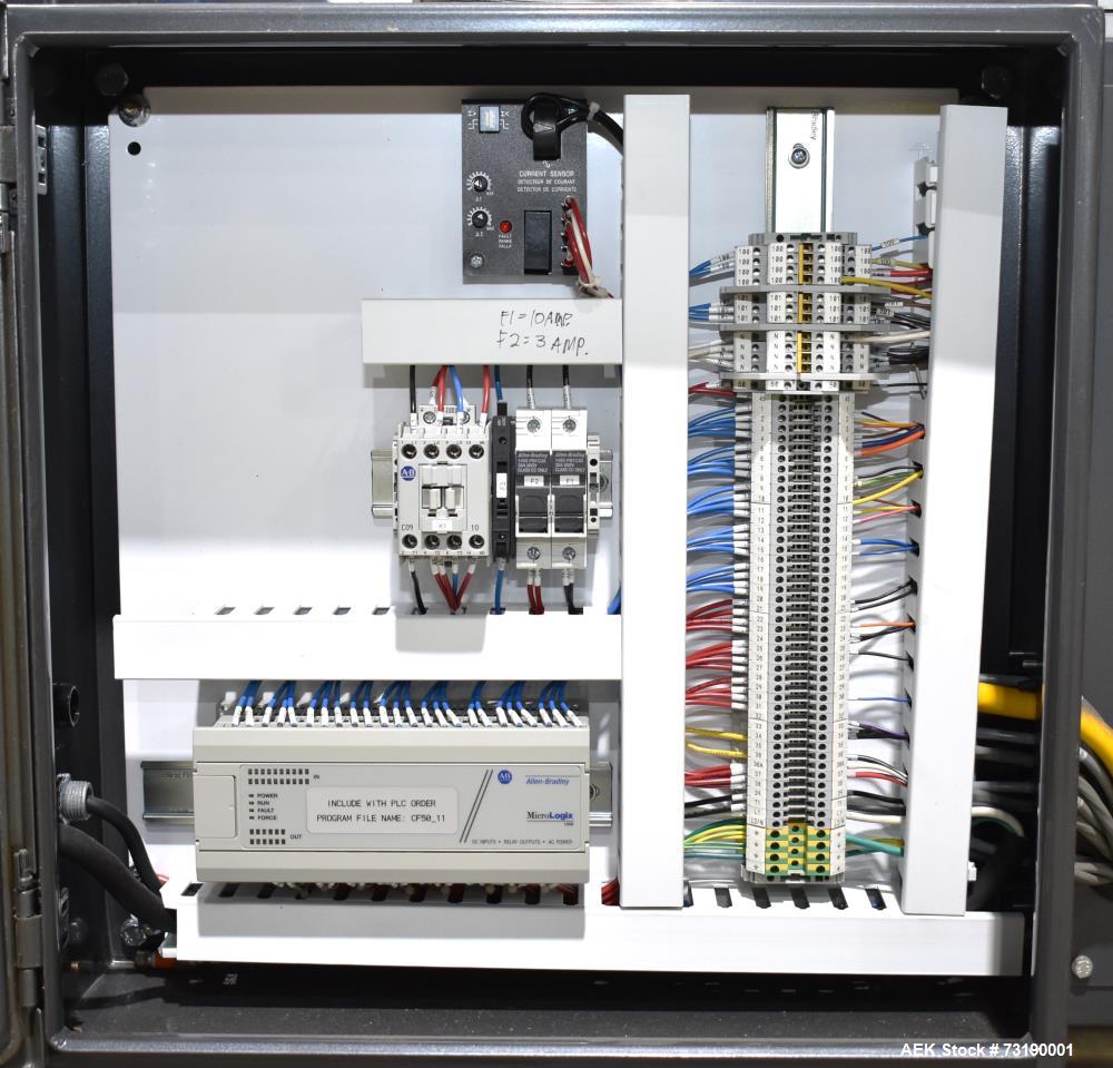 Used Little David CF50T Case Erector & Bottom Sealer – 20 CPM, 3” Tape Head