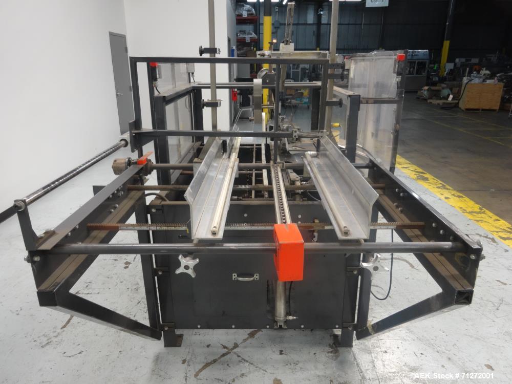 Used Loveshaw (Little David) Model CF30T Case Erector and Bottom Sealer