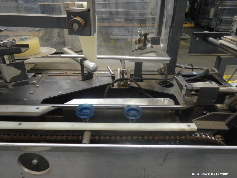 Used Loveshaw (Little David) Model CF30T Case Erector and Bottom Sealer