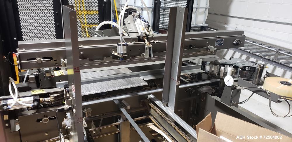 Used Marq Model HPE415-2/RH/DL Automatic Case Erector and Bottom Tape Sealer