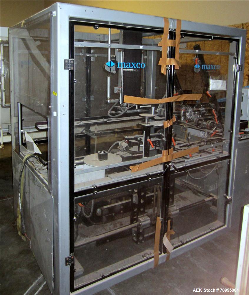 Maxco Model MEG-24L Automatic Case Former – Wide Format, KD Ready