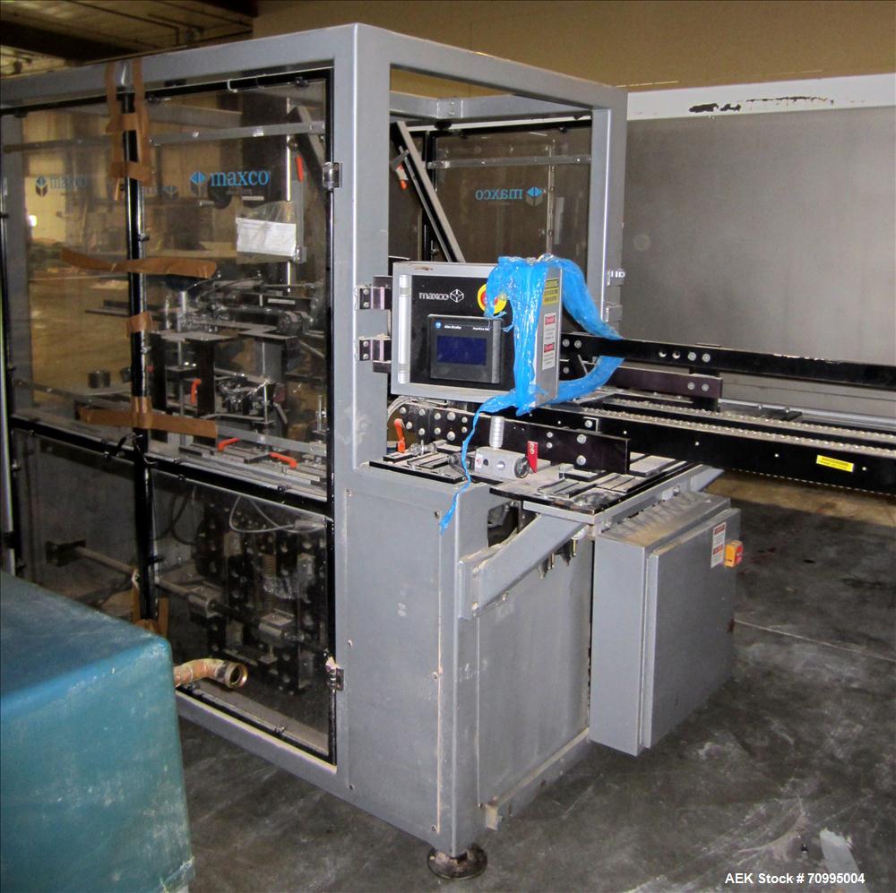 Maxco Model MEG-24L Automatic Case Former – Wide Format, KD Ready