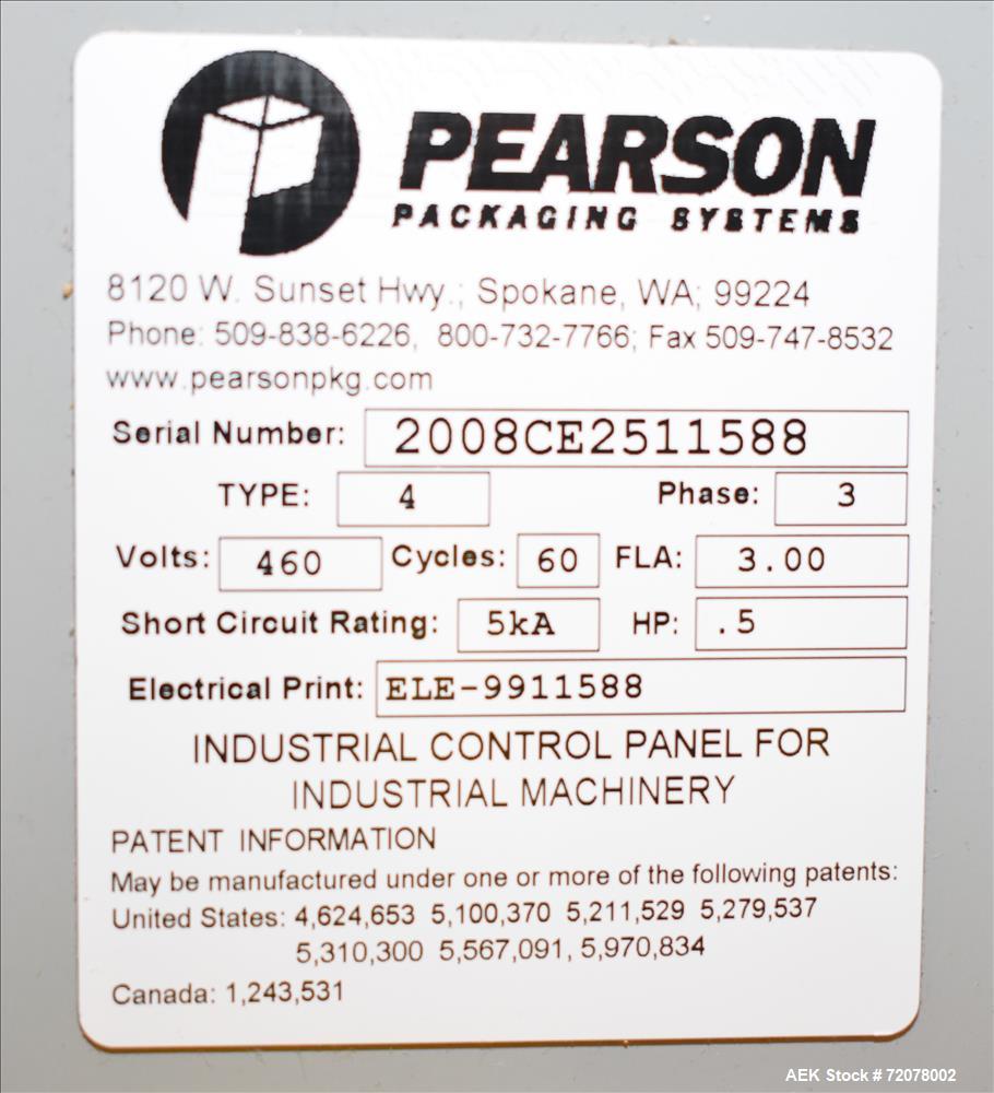 Pearson, Model CE25-T Case Erector and Bottom Tape Sealer