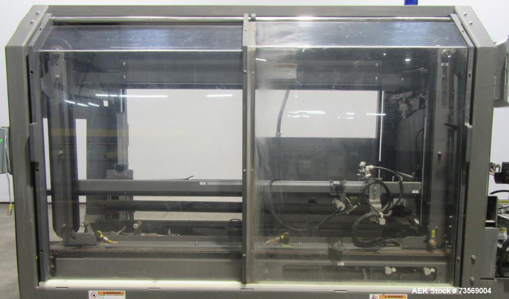 Buy Used Pearson CE25-T Case Erector with Tape Sealer – Industrial Packaging Machine