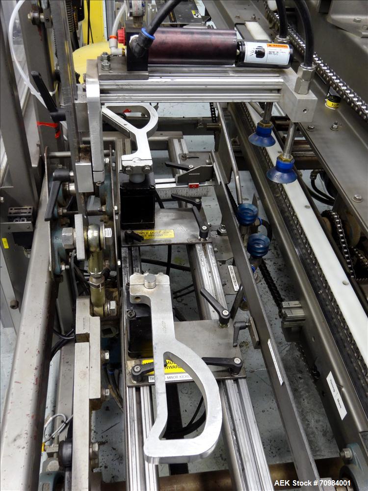 Used R.A. Pearson Co. Model R235 Case Erector and Bottom Tape Sealer