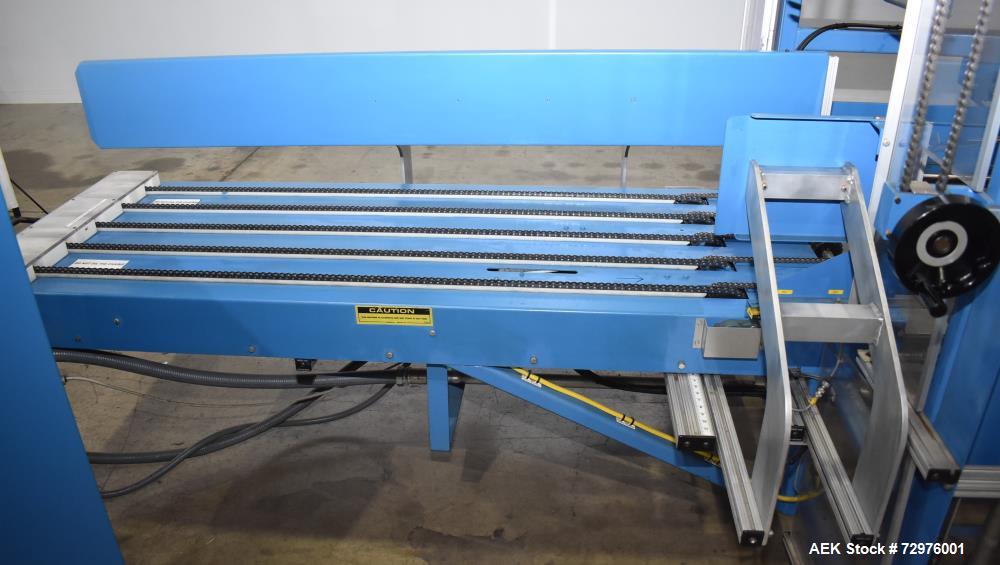Used- Pearson Model R235 Case Erector and Bottom Tape Sealer. Capable of speeds up to 25 CPM. RH case. Case size range: 8.75...