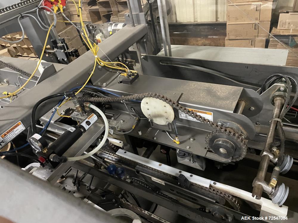 Used Pearson Model R350 Automatic Case Erector and Tape Sealer