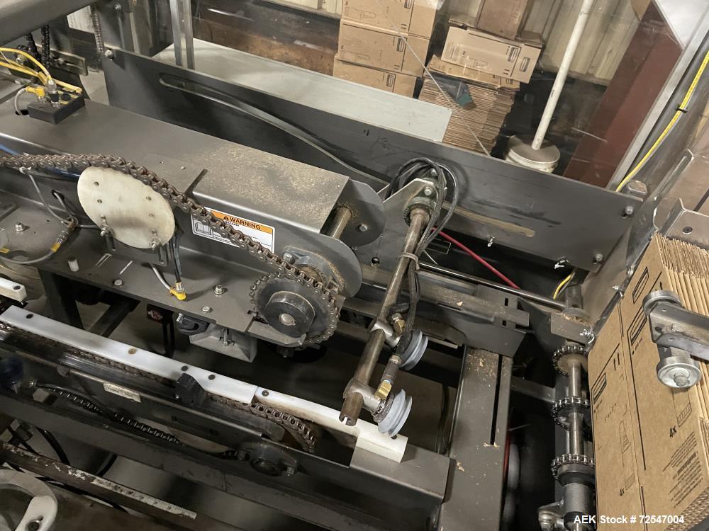 Used Pearson Model R350 Automatic Case Erector and Tape Sealer