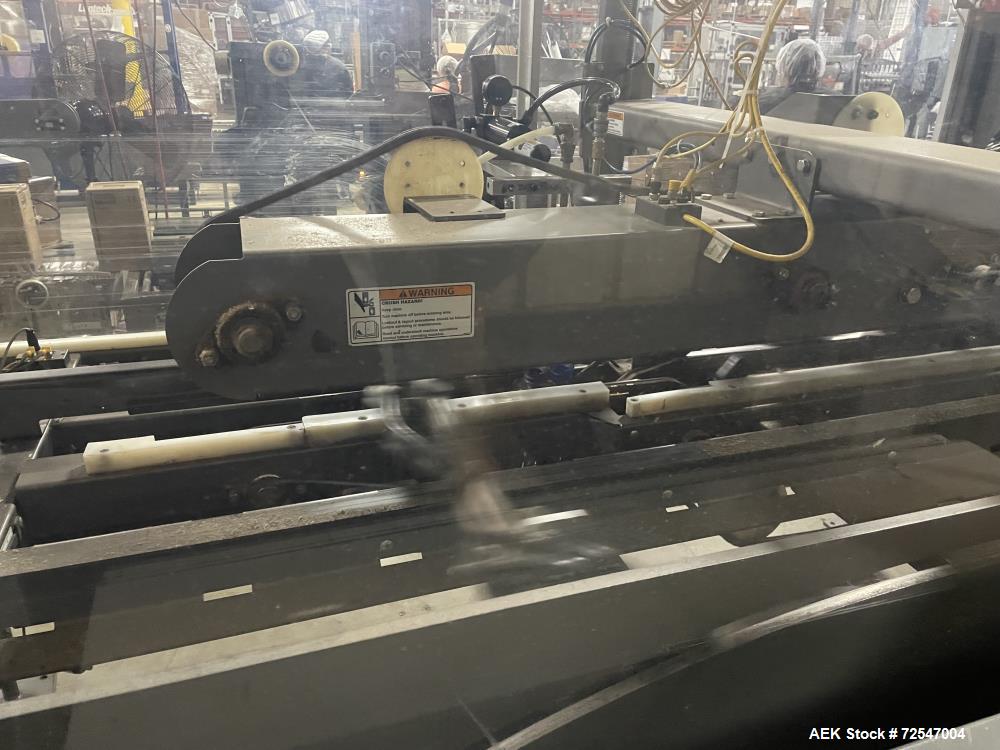 Used Pearson Model R350 Automatic Case Erector and Tape Sealer
