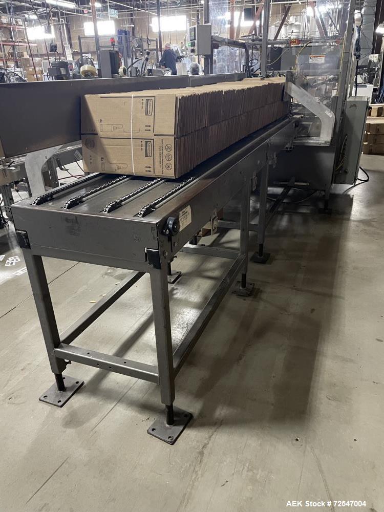 Used-Pearson Model R350 Automatic Case Erector and Tape Sealer