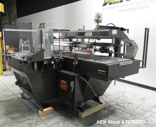Used Hartness (SWF/McDowell) Model 201LH Automatic Case Erector Bottom Sealer. Capable of speeds up to 30 cases per minute. Has a case size range: (Length) 5-3/4" - 24" (Width) 5-3/4" - 24" (Depth) 1...