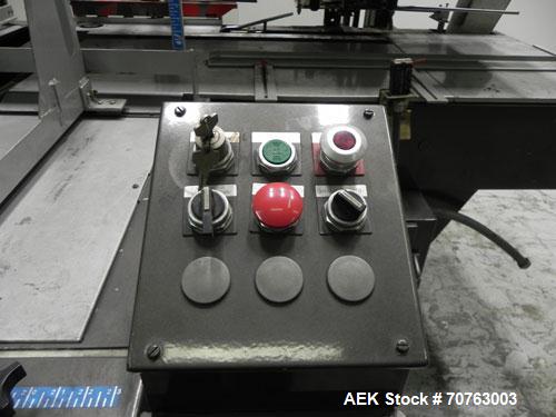 Used Hartness (SWF/McDowell) Model 201LH Automatic Case Erector Bottom Sealer. Capable of speeds up to 30 cases per minute. Has a case size range: (Length) 5-3/4" - 24" (Width) 5-3/4" - 24" (Depth) 1...
