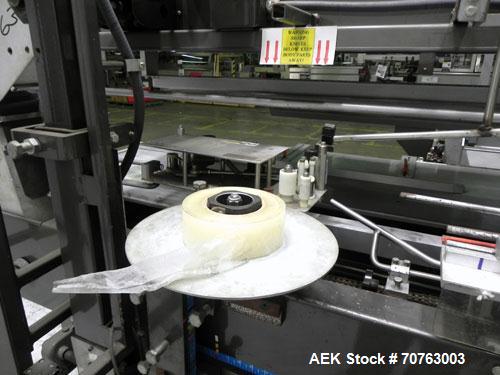 Used Hartness (SWF/McDowell) Model 201LH Automatic Case Erector Bottom Sealer. Capable of speeds up to 30 cases per minute. Has a case size range: (Length) 5-3/4" - 24" (Width) 5-3/4" - 24" (Depth) 1...