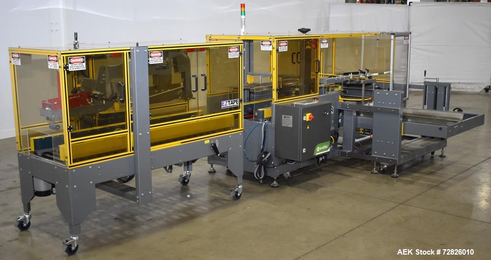 Unused Endflex Boxxer T-18 Automatic Case Erector, Manual Loader & Case Taping System