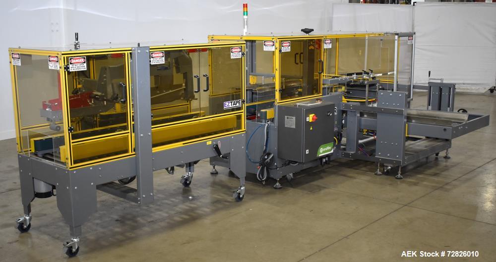 Unbenutzt - Endflex Boxxer T-Serie Automatischer Kartonaufrichter, manueller Belader und automatisches Kartonbandiersystem, ...