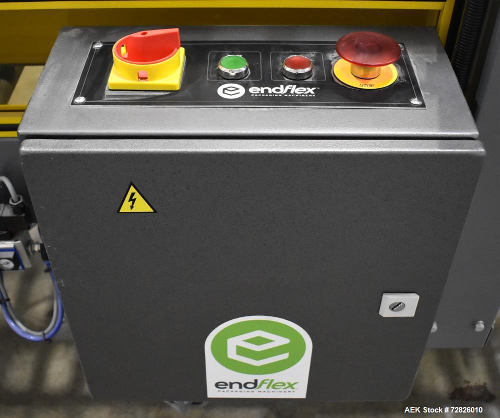 Unused Endflex Boxxer T-18 Automatic Case Erector, Manual Loader & Case Taping System
