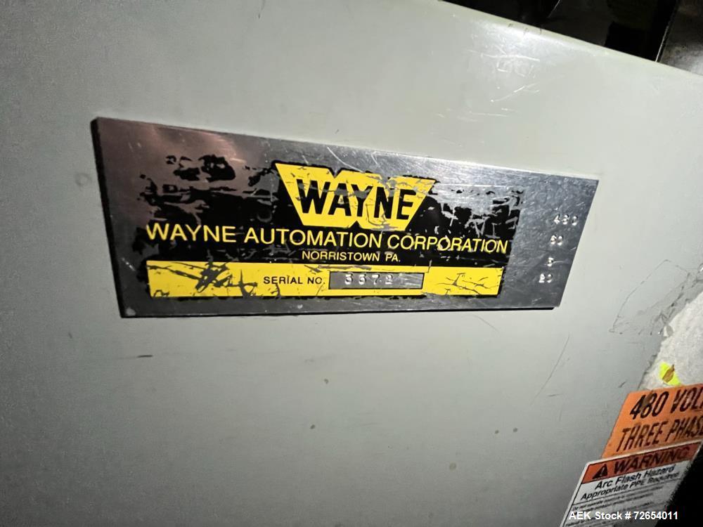 Used Wayne Model CE-2100 Automatic Case Erector and Tape Bottom Sealer