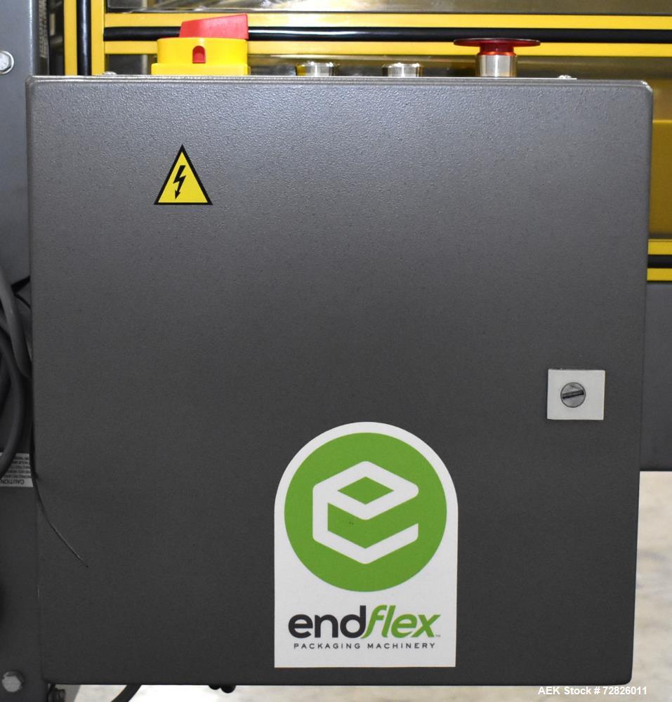 Sin usar- Formadora automática de cajas Endflex Boxxer serie T, cargador manual y sistema automático de encintado de cajas, ...