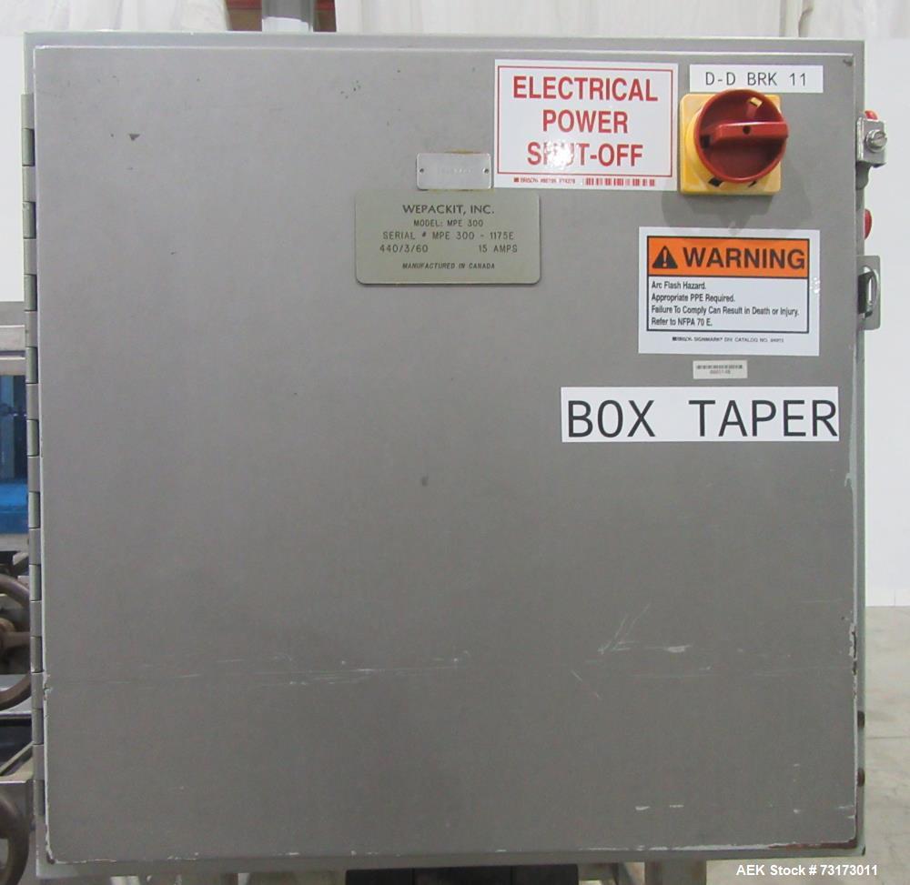 Buy Used WePackIt MPE 300 Case Erector – 20 CPM Carton Erecting System