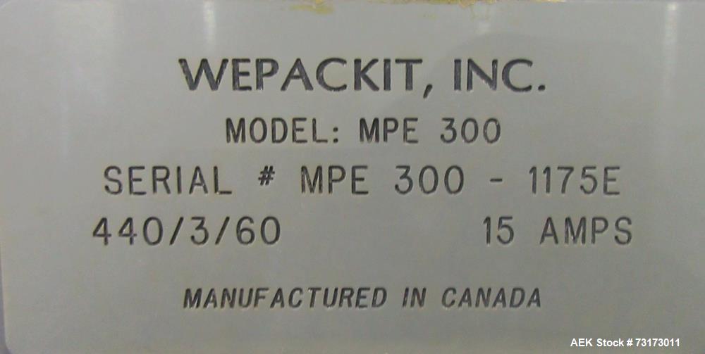 Buy Used WePackIt MPE 300 Case Erector – 20 CPM Carton Erecting System