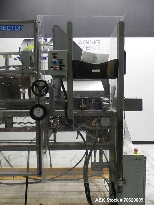Used Wepackit Model MPE300 Case Erector Bottom Tape Sealer. Machine is capable of speeds up to 20 cases per minute. Knockdown case size range: 16" to 34" (length). Case size range 6" - 22" (length), ...