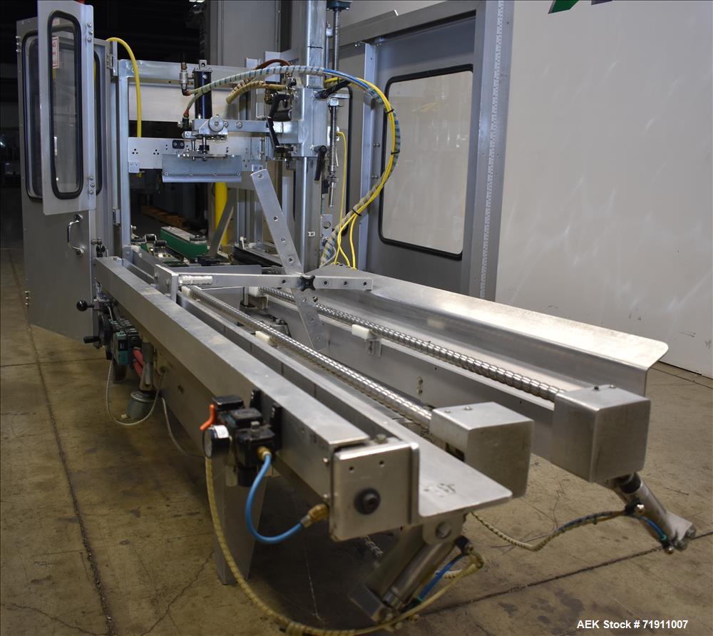 Used Wexxar Model ABF-T Automatic Case Erector and Bottom Tape Sealer.