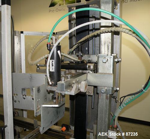 Used Wexxar Case Erector, Model ABF-T. Rated approximately 20 cases per minute. Case size range : (Length) 13" to 42" (Width) 11" to 29"(Depth) 7"-24". Left Hand Unit. Last running 8.5" x 12" x 9"T b...
