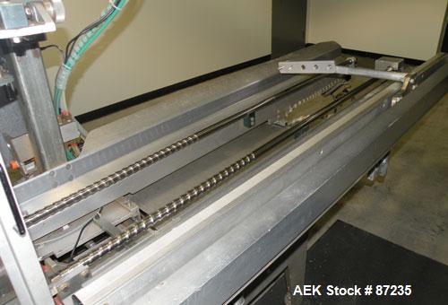 Used Wexxar Case Erector, Model ABF-T. Rated approximately 20 cases per minute. Case size range : (Length) 13" to 42" (Width) 11" to 29"(Depth) 7"-24". Left Hand Unit. Last running 8.5" x 12" x 9"T b...