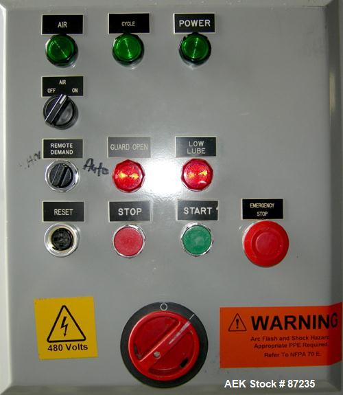 Used Wexxar Case Erector, Model ABF-T. Rated approximately 20 cases per minute. Case size range : (Length) 13" to 42" (Width) 11" to 29"(Depth) 7"-24". Left Hand Unit. Last running 8.5" x 12" x 9"T b...